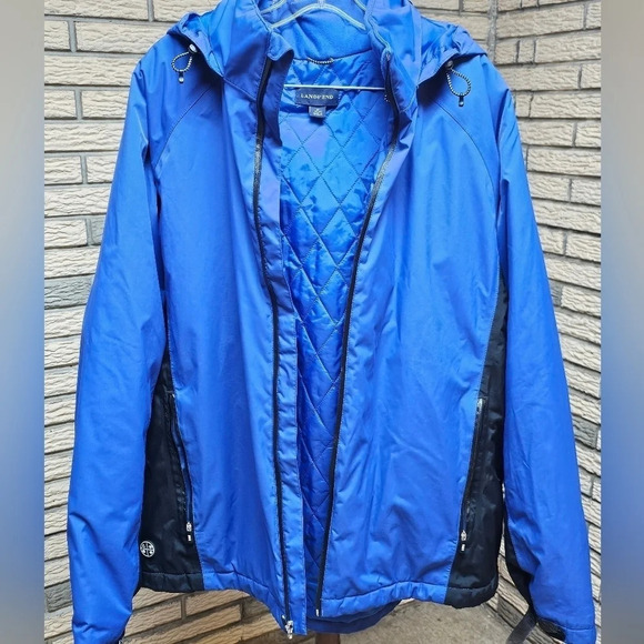 MENS Lands End Parka SZ XL 46/48 Excellent Condition Waterproof - Picture 1 of 16